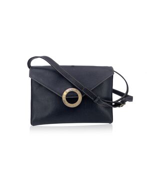 CELINE Borsa a Tracolla Vintage in Pelle Col. Nero M