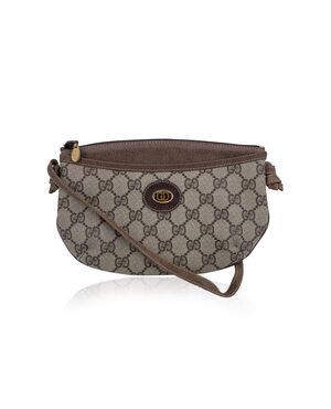 GUCCI Borsa a Tracolla Vintage in Tela Col. Beige Ophidia S