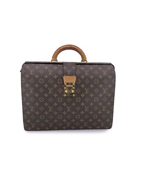LOUIS VUITTON Borsa Ventiquattrore Vintage in Tela Col. Marrone M