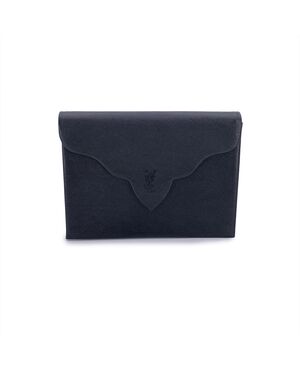 YVES SAINT LAURENT Pochette Vintage in Pelle Col. Nero S