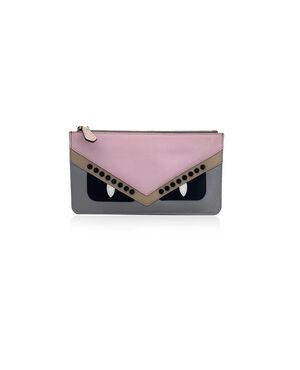 FENDI Pochette in Pelle Col. Multicolore S