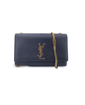 SAINT LAURENT Borsa a Tracolla in Pelle Col. Nero Kate S