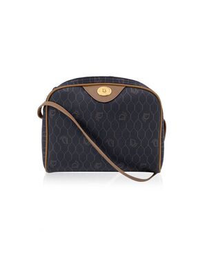 DIOR Borsa a Tracolla Vintage in Tela Col. Grigio - S