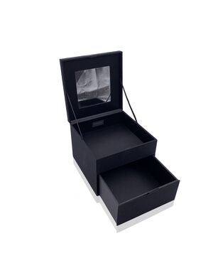 YVES SAINT LAURENT Scatola Home Decor in Tela Col. Nero Chyc L