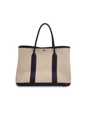 HERMES Borsa Shopper in Tela Col. Beige Garden Party M