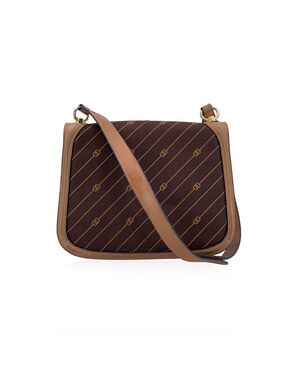 GUCCI Borsa a Tracolla Vintage in Tela Col. Marrone M