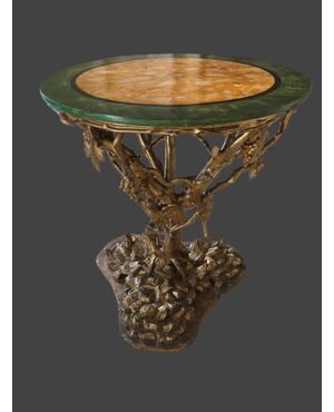 Genoese gilded center table