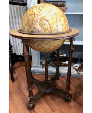 Wooden globe