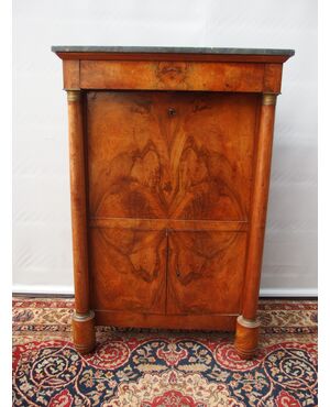 Walnut secretaire, Empire style, early 19th century, France