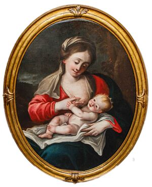XVIII secolo, Scuola emiliana, Madonna con Bambino