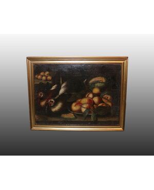 Italian oil on canvas from the late 1600s, early 1700s, School of Giovanni Crivelli (Il Crivellino)