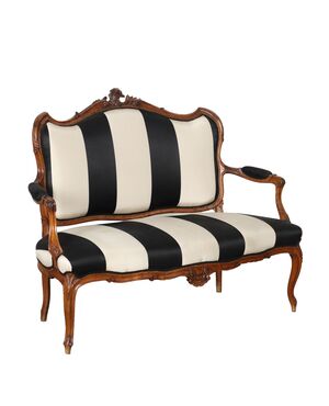 Small Baroque Sofa, Italy, Early 20th Century
