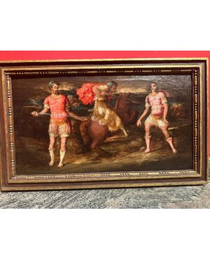 Oil painting on panel (Tuscan Master)