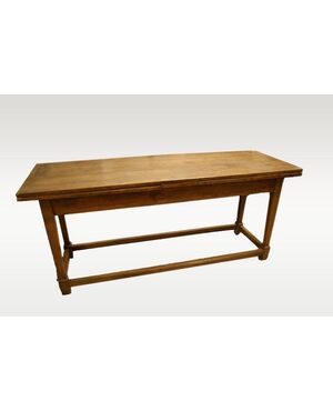 Italian rectangular extendable Luigi XVI table from the 1700s