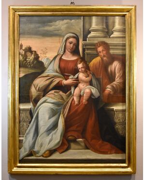 Madonna and Child with Saint Joseph, Benvenuto Tisi il Garofalo (1476 - 1559)