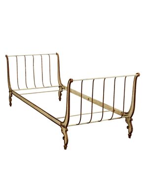 Louis Philippe style bed, Italy, mid-19th century