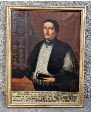 Portrait of prelate Antonio Tommaso Volpi, 1797.