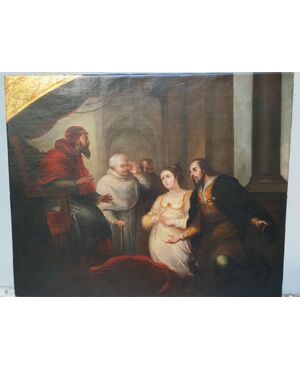 SUPER PREZZO- SCENA DELLA RIVELAZIONE DEL SOGNO AL PAPA LIBERIO