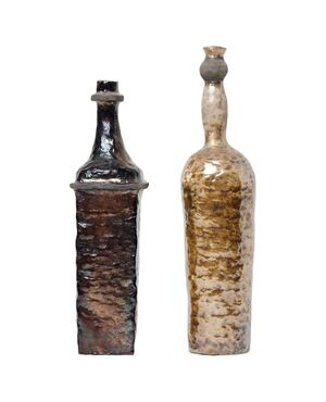 Bottiglie in ceramica Raku - O/6876 -