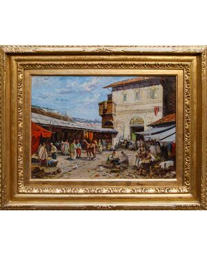 Riccardo Pellegrini (Milano, 1863 – Crescenzago, 1934), Mercato orientale