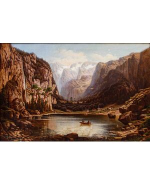 Lake in the Alps