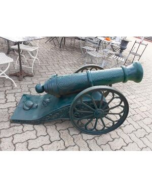 Cannone in ghisa riproduzione