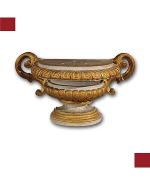 NEOCLASSICAL VASE-SHAPED PALM HOLDER LATE 18TH CENTURY
