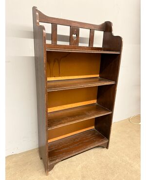 Antico Etagere libreria pensile vintage rovere, '800 Makers Bristol, 111x60x21