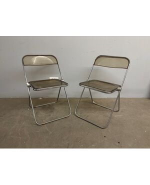 Pair of "Plia" chairs for Anonima Castelli 1967 – Giancarlo Pieretti.