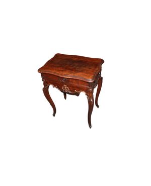 Louis Philippe style mahogany work table