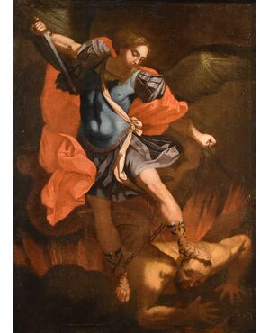 Saint Michael the Archangel, circle of Guido Reni (1575 - 1642)