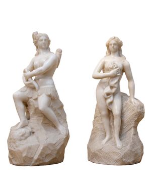 Female hunting figures