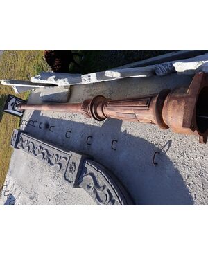 Cast iron lamppost
