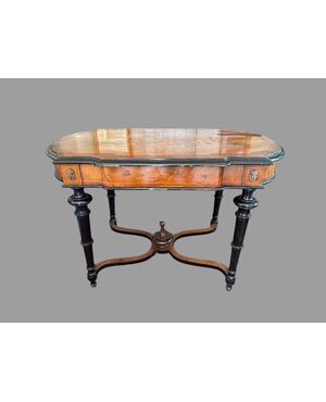 Inlaid coffee table