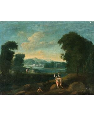 Circle of Hendrik Frans van Lint (Antwerp 1684 - Rome 1763) - Apollo and Daphne.
