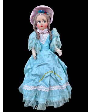 Cloth doll 'Lenci fabric'. Lenci manufacture, Turin.