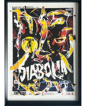 Diabolik - Mimmo Rotella (1918-2006)