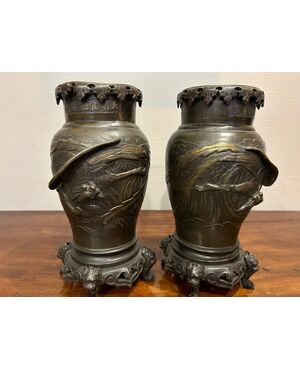 Copia dei vasi cinesi in bronzo