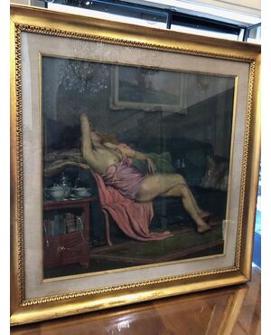 Reclining woman
