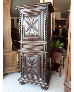 Double body furniture with one door