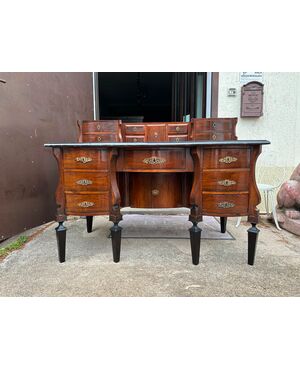 Louis XVI mazzarina desk, Genoa 1700s