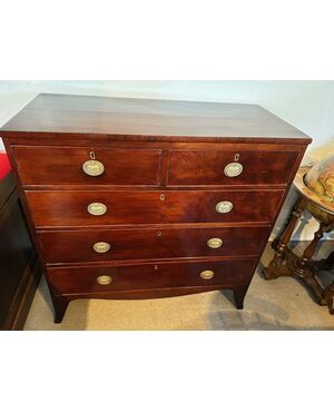Mahogany chest of drawers, Regency, circa 1820