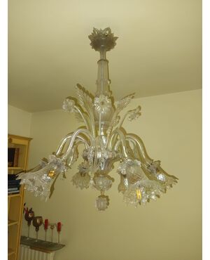 Murano glass chandelier