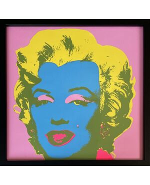 "Marilyn" Andy Warhol - Published by Sunday B. Morning