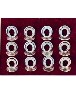 12 segnaposto in argento Miracoli