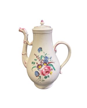 GINORI MANUFACTURE 'DOCCIA' COFFEE POT - 18th century