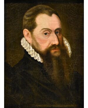 Portrait of a gentleman in Renaissance attire, Frans Pourbus (Bruges, 1545 - Antwerp, 1581)