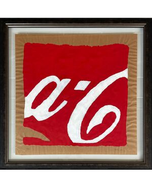 Coca-Cola (a-C) - Mario Schifano (1934-1998)