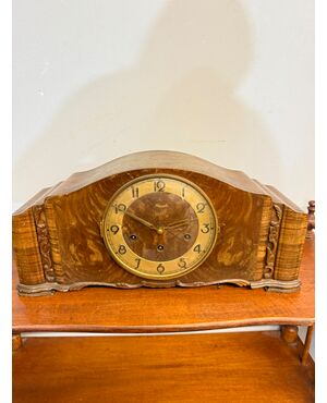 Antique Kienzle Art Deco 1930 table/mantel clock, 46x23x16cm