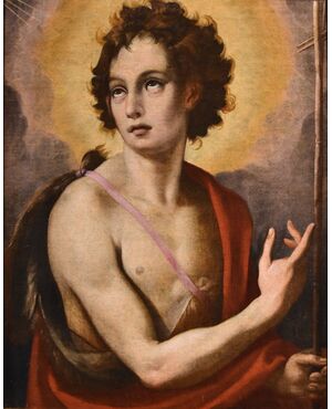 Saint John the Baptist, Florentine painter 16th - 17th century